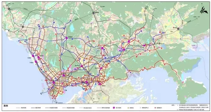 深圳2016-2030规划32条地铁线路 造就大深圳