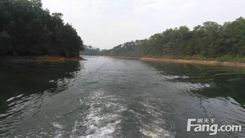 星岛湖位于北海合浦县西北部24公里处的洪潮江水库,距离