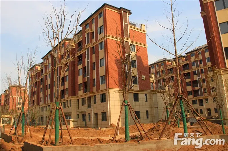 中电银河湾在售四栋洋房工程进度