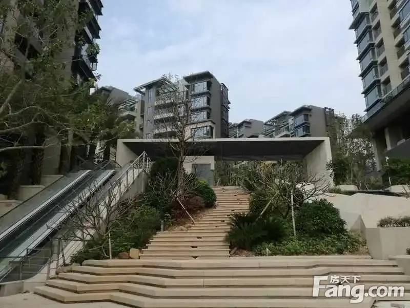 实拍山语海项目现场,山海之间
