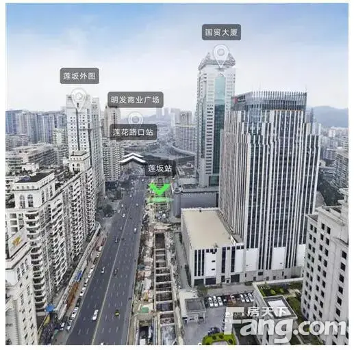 厦门地铁1号线航拍之岛内片区 沿线二手房涨价风潮又起