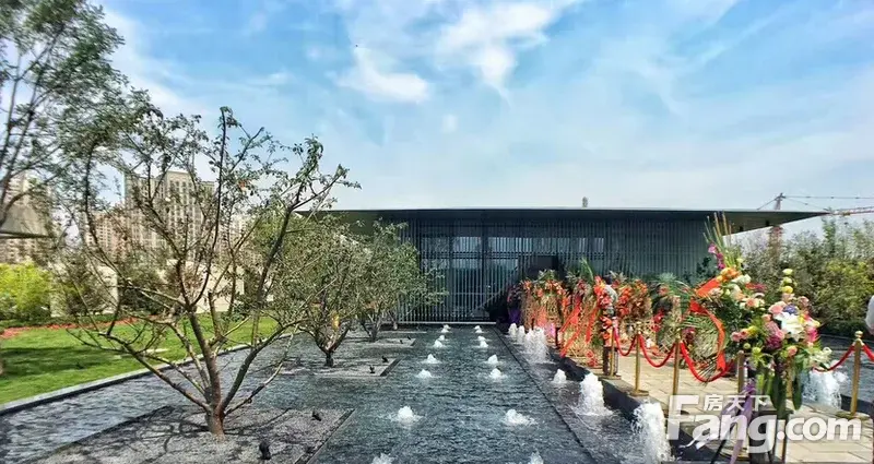 海教园天悦风华售楼处今天开放了!照片抢鲜看