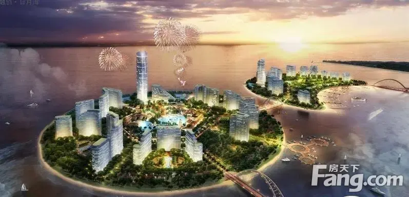 融创日月湾,拥有唯一的北纬18度的度假双岛.