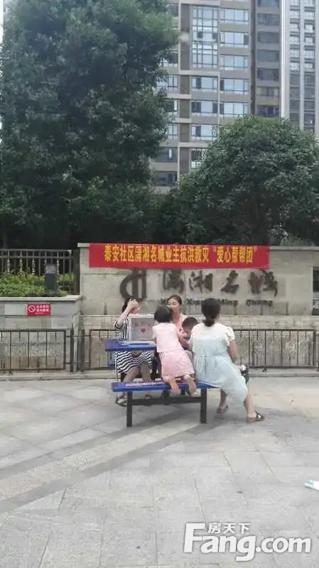 潇湘名城业主之宁乡灾区爱心援助活动