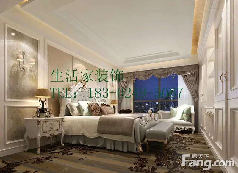 【生活家装饰】医大家属楼 220平 现代风格