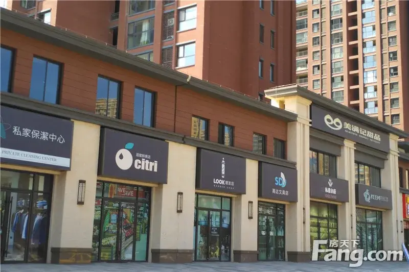 绿都悦府小区实景
