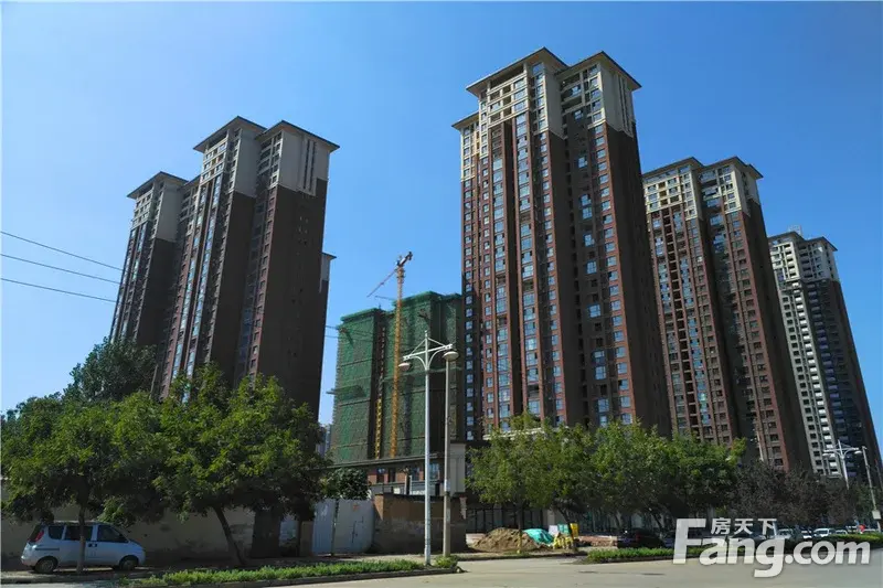 绿都悦府小区实景
