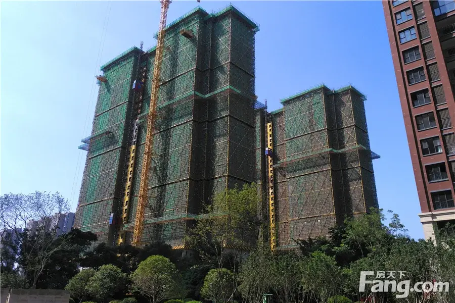 绿都悦府小区实景