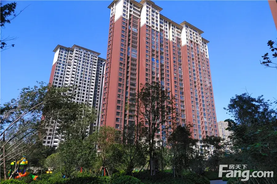 绿都悦府小区实景