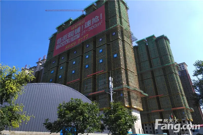 绿都悦府小区实景