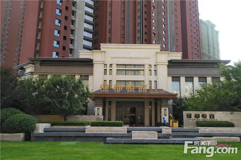 绿都悦府小区实景