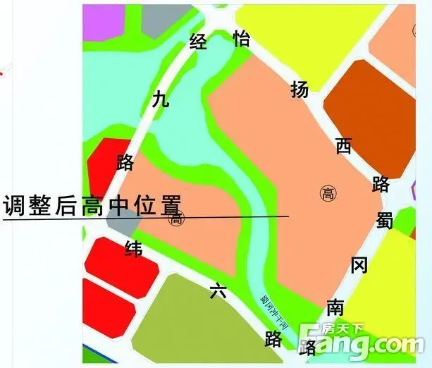 蜀冈板块要新建幼儿园、小学、高中啦!