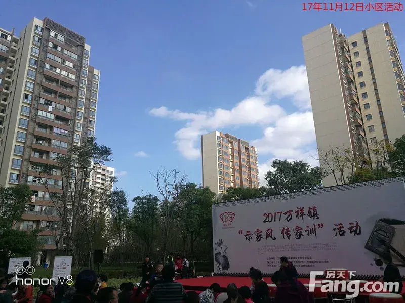 凯德兰湾雅苑小区的大型活动