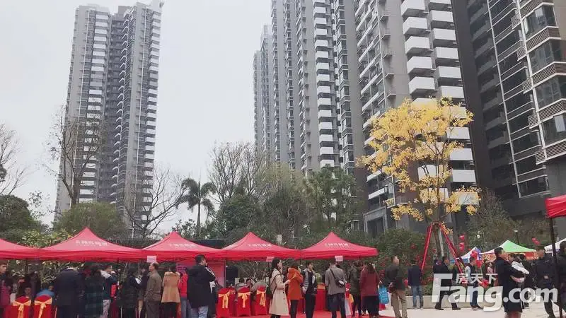 保利领秀前城一期青秀郡交房了