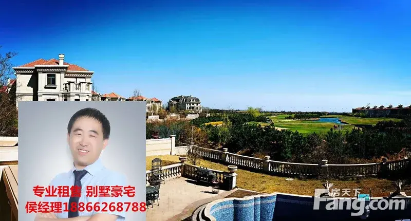 高尔夫博客青岛海墅-青岛搜房别墅-别墅豪宅落地窗别墅室内图图片