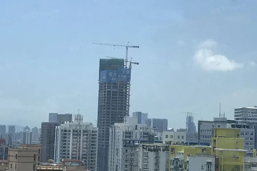 恒大天璟楼栋实景