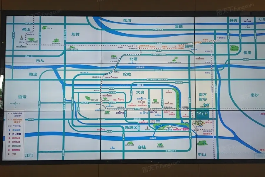 力合阳光城·云谷交通状况