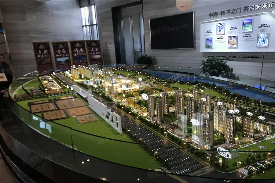 长白岛 中海和平之门 双学区 精装 地铁9号线