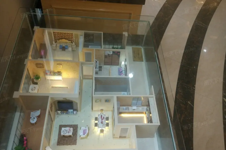 昊园江南壹品2室1厅1卫西朝向1400.00元/月出租