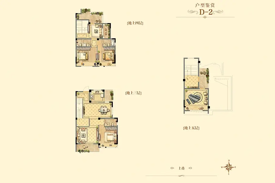 奥园观湖尚居d-2户型户型图