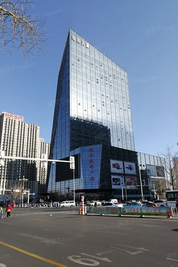 硅谷科技园远看楼体实景图