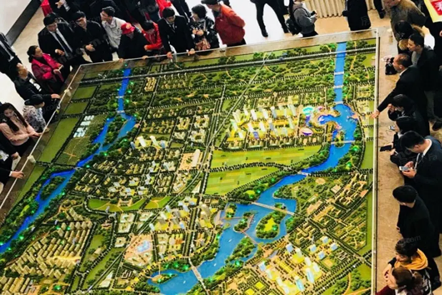 桃源新都孔雀城由涿州致远房地产开发