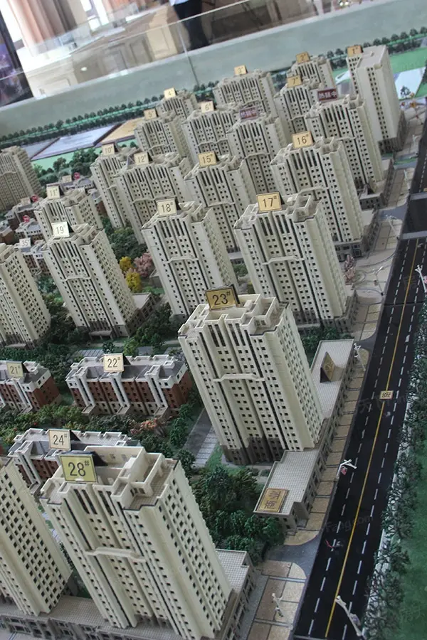 于上传 图片名称:小高沙盘图 标签: 沈阳 保利香槟国际 实景