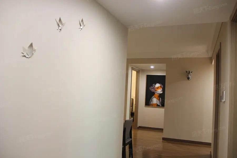 万科蓝山高层101平米户型样板房，给自己一个别致的家！
