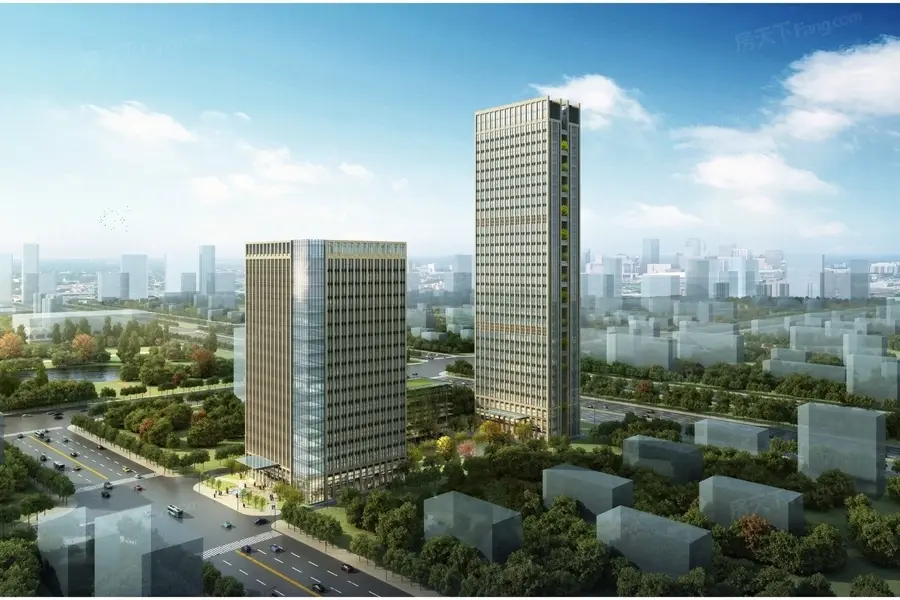 效果图:鸟瞰图(日景)