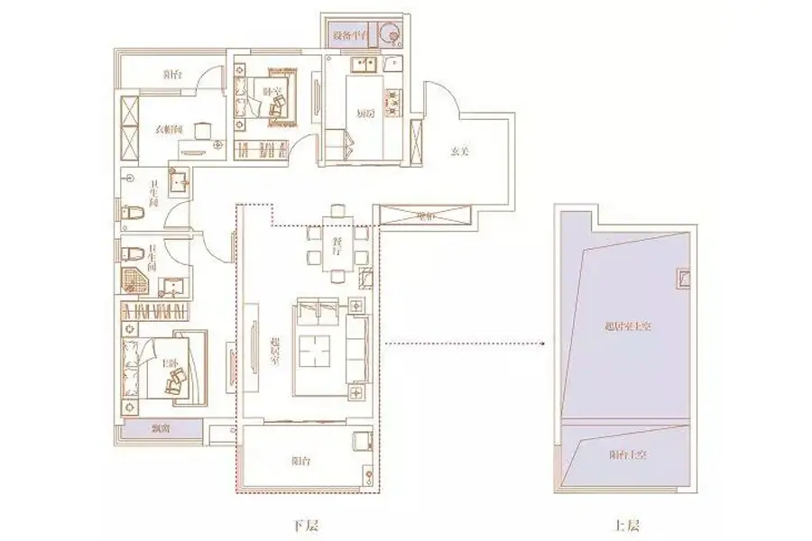 城建琥珀御宾府户型图