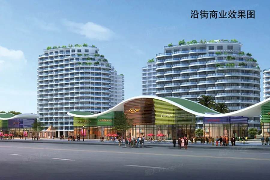 效果图:沿街商业效果图