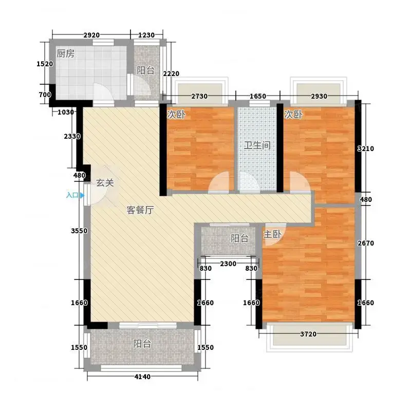 理想0769沁园别墅户型图