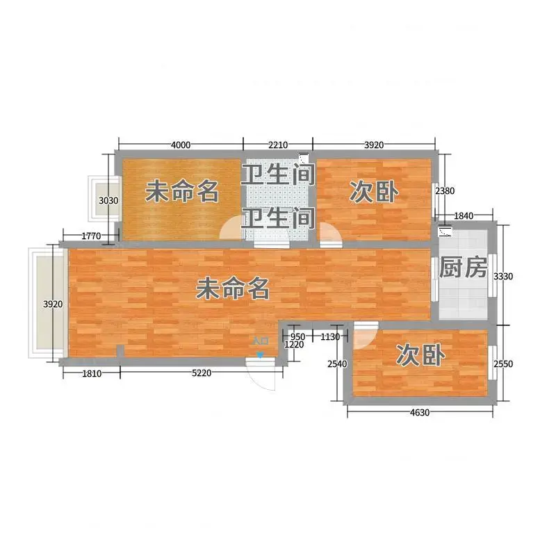 荣和城二期户型图