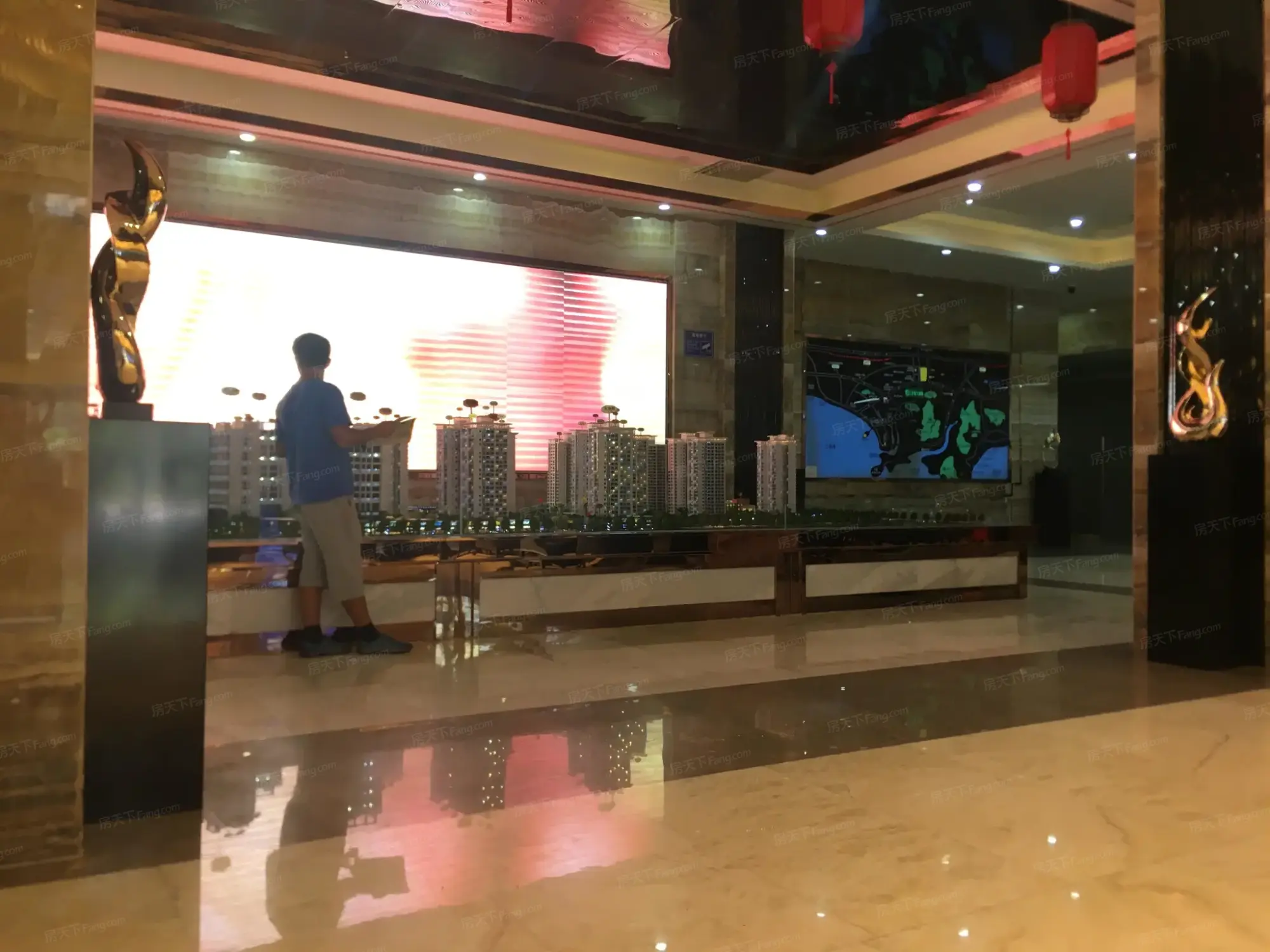 实景图:沙盘区