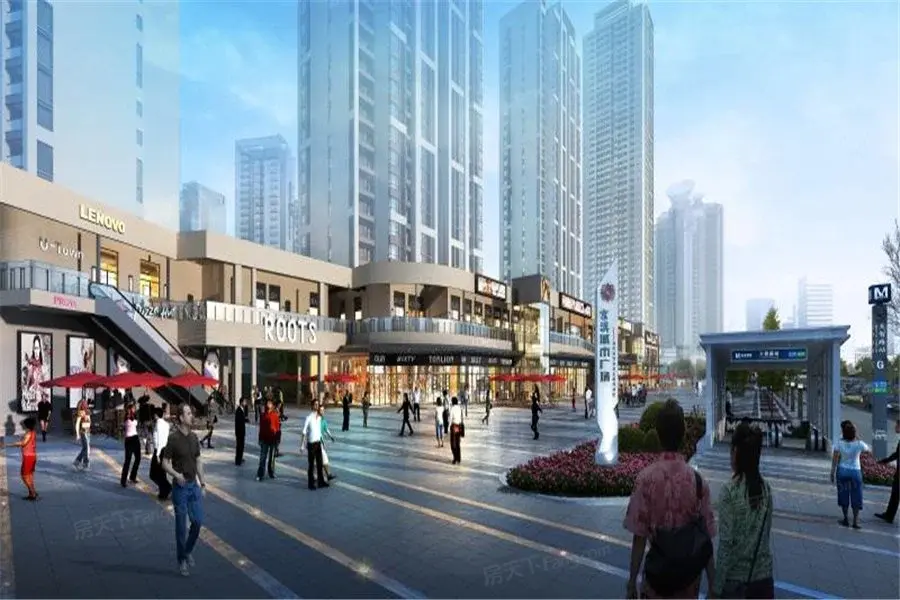 效果图:沿街效果图