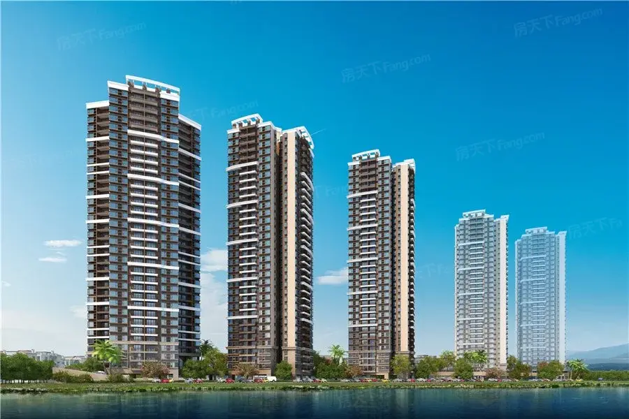 效果图:2.二期高层江景洋房