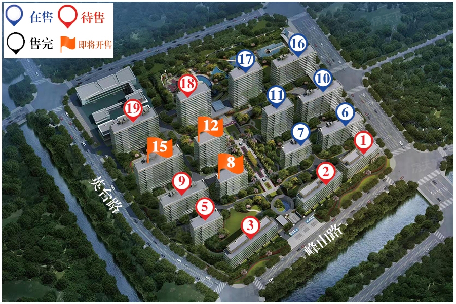 上虞超高人气楼盘 金昌·樾府 vs 亚厦·江与城