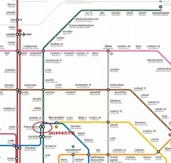 泰国bts的4条主线全面升级!升级前来抢ㄧ套轻轨房,坐等升值当包租公