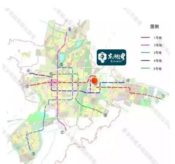 新乡地铁规划公示丨置业东湖湾区域价值再升级!