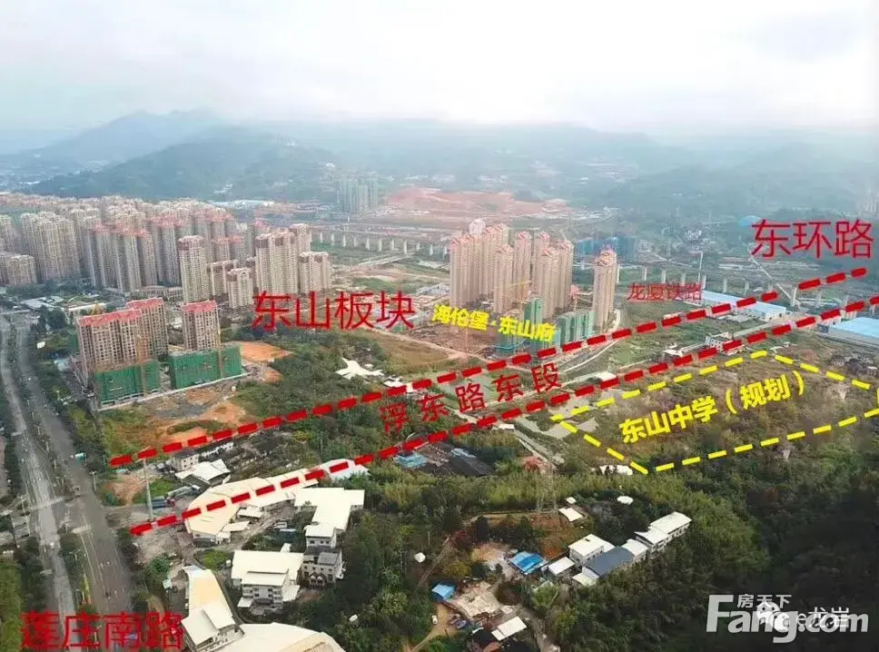 东山板块配套陆续完善 利好不断-龙岩新房网