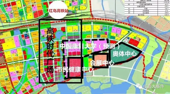 位置位于红岛经济区中央,北侧为商业繁华 的上马街道,南侧为红岛街道