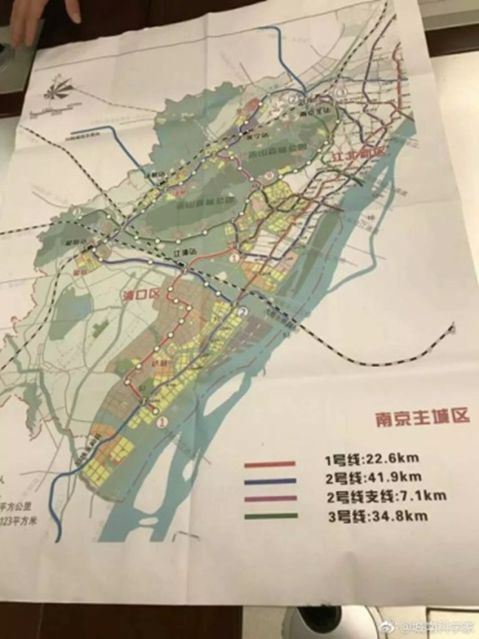 图片来源:微博城南科学家江心洲有轨电车今年开建 南京河西有轨电车是