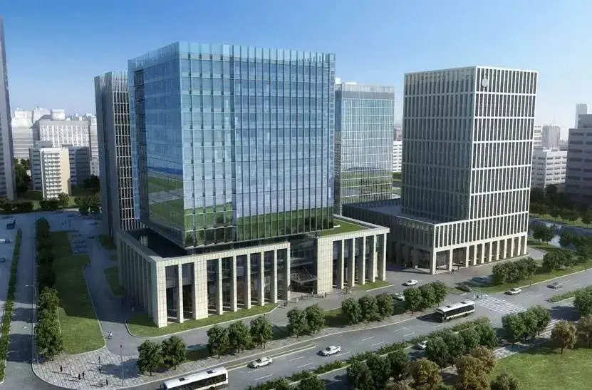 泰州 兴业国际大厦(在建)位于泰州市金融服务区,建筑面积12.