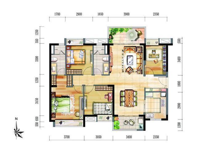 广州碧桂园凤凰城小高层，联排大户型五居 总价977-1356万元/套在售