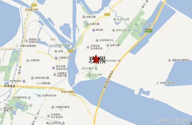 天津中新生态城世茂玖熙鸟瞰图