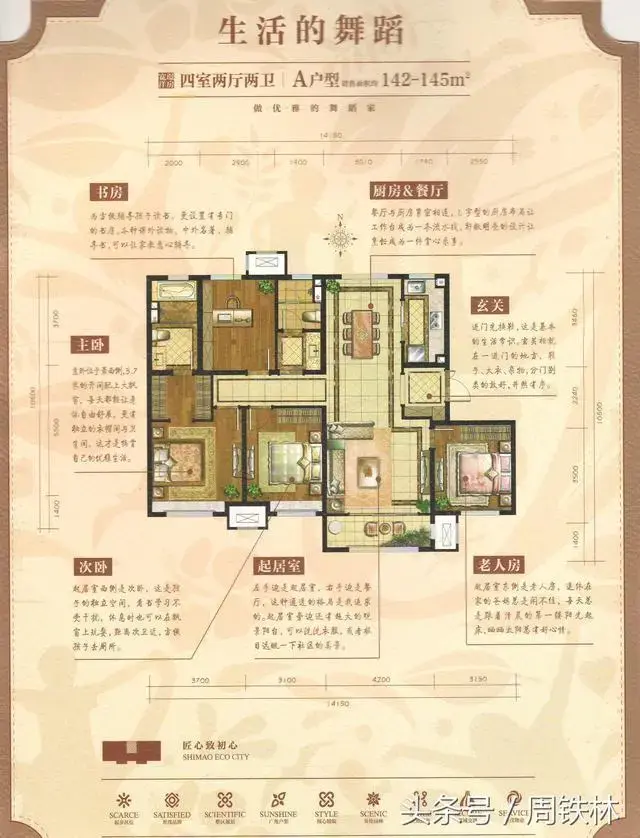 天津中新生态城世茂玖熙鸟瞰图