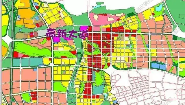 在东湖开发区的规划图当中,光谷东才是光谷的正中心,而鲁巷只是副中心
