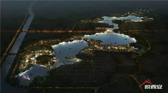 渼陂湖片区规划曝光,打造69平方公里国家级旅游度假区