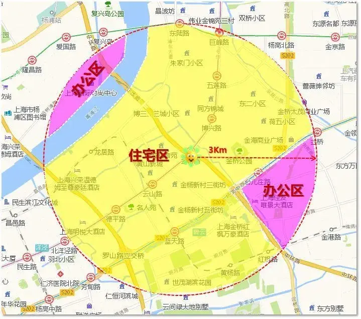 03|上海嘉亭荟 位于汽车城-昆山花桥商圈,周边产业/商业办公聚集,3km