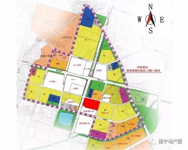 宾阳县城东新区50亩商住地5月29日拍卖 起始地价1155元/㎡